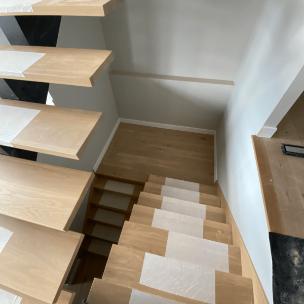 Escalier avec limon en métal 7