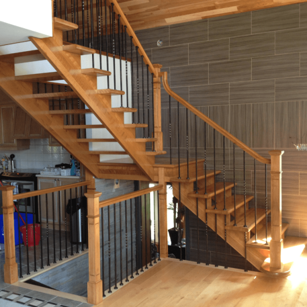 Escalier limon français 1
