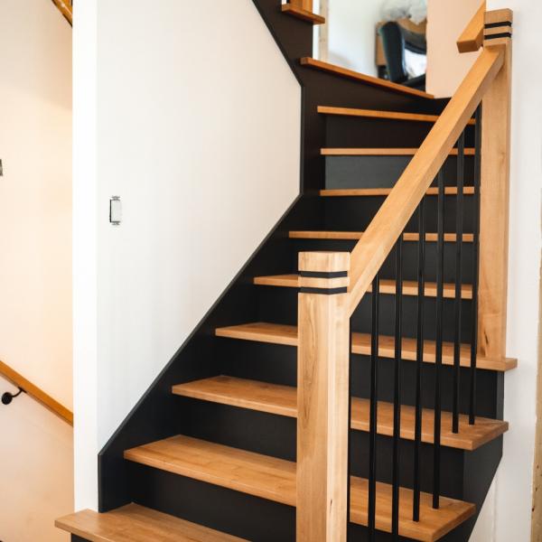 escalier ouvert
