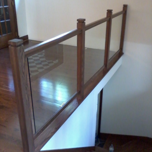 Poteau de bois, sans support de verre